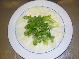 Carpaccio de l�gumes frais