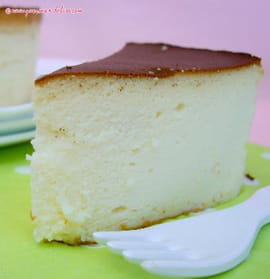 Cheesecake � la vanille