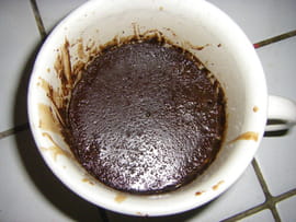 Cr�me renvers�e au chocolat