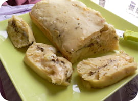 Cake trois fromages au zaatar