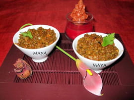 Lentilles au curry