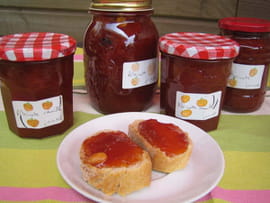 Confiture d abricots � la vanille