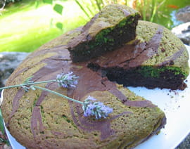 G�teau choco-pistaches