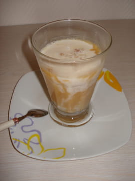 Riz au lait et sa sauce caramel au beurre sal�