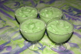 Gaspacho de concombre-pomme