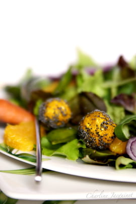 Salade contrastes en harmonie