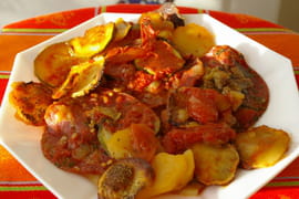 Gratin de courgettes � la coppa