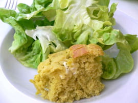 Brioche ap�ritive petits pois feta