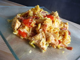 Marmite de poulet au riz � l espagnol