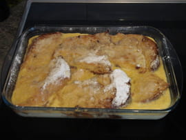Flan de panettone