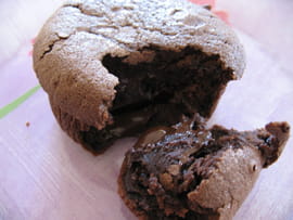 Fondant coulant  au chocolat