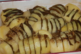 Pommes de terre au laurier
