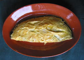 Omelette au steak hach�
