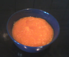 Soupe potimarron-patidou