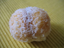 Gâteau noix de coco confiture