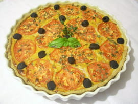 Quiche � la tomate