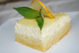 Carr�s sabl�s � la ricotta au citron