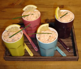Rillettes aux deux saumons