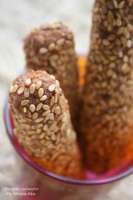 Doigts aux amandes et s�same � la fleur d oranger