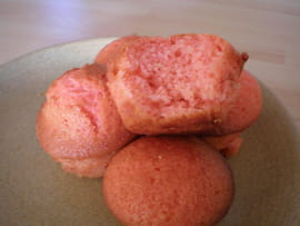 Muffins aux fraises Tagada