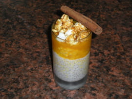 Verrine potiron coco