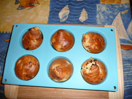 Muffins poire chocolat