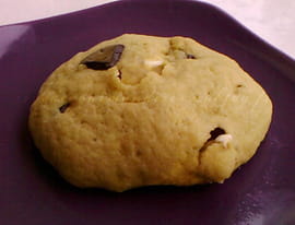 Cookies aux �clats de nougat et au chocolat