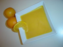 Soupe de carottes � l orange
