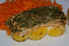 Saumon � la mandarine