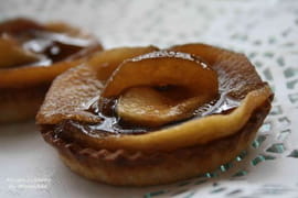 Tartelettes aux pommes caram�lis�es f�ve tonka