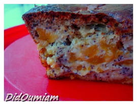 Cake aux abricots et au pavot