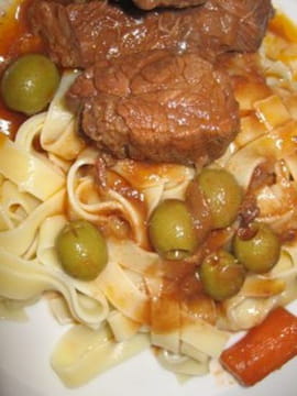 Boeuf aux olives