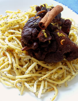Canard au vin chaud de No�l