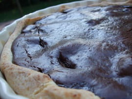 Tarte banane-chocolat