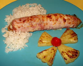 Bananes au jambon