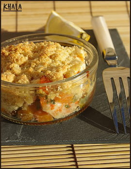 Crumble de crevettes