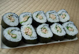 Maki sushi au thon (tekkamaki)