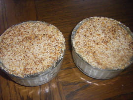 Gratin de riz au lait aux noisettes