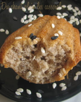 Madeleines aux deux s�sames
