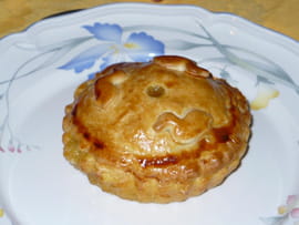 Tourtes pommes et  foie gras