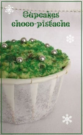 Cupcakes choco-pistache