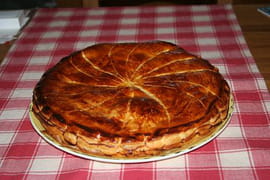 La galette des rois � la frangipane