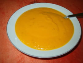 Velout� de carottes au gingembre