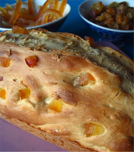 Plum cake (cake aux fruits secs et confits)