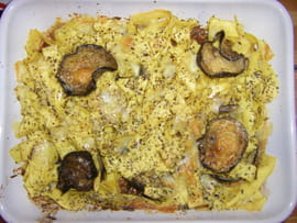 Gratin d aubergines � la tomate et mozzarella