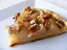 Tarte pommes, poires et fruits ol�agineux