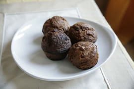 Muffins qu�becois � la carotte et graines de lin