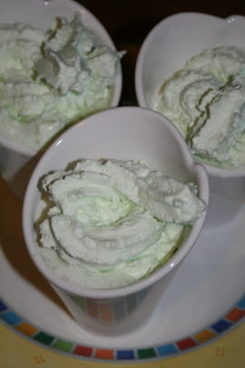 Cappuccino de ch�vre et sa chantilly � l estragon