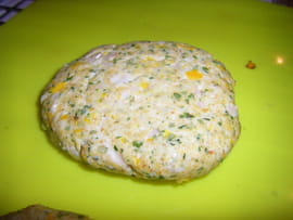 Steaks poulet-fromage