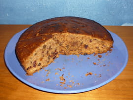 Cake au potiron, dattes, noix et cannelle